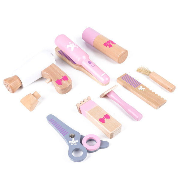 Wooden Hairdressing Play Set