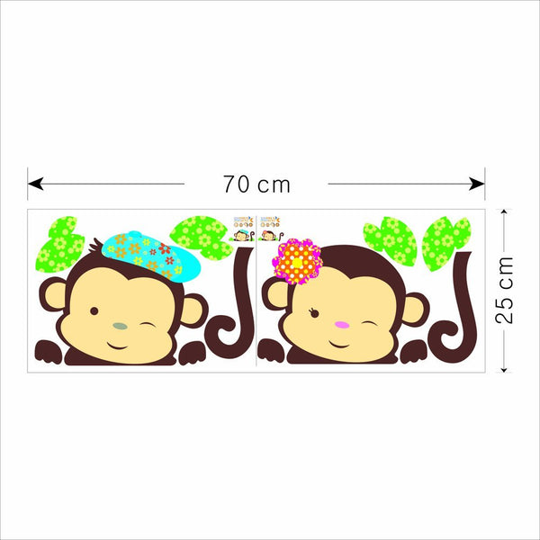 Cute Monkey Sticker