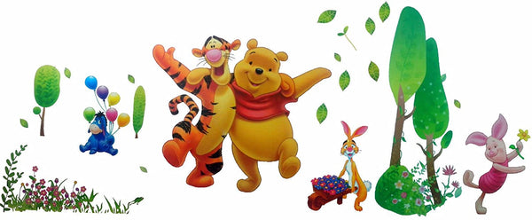 Winnie the pooh and Tigger wall stickers
